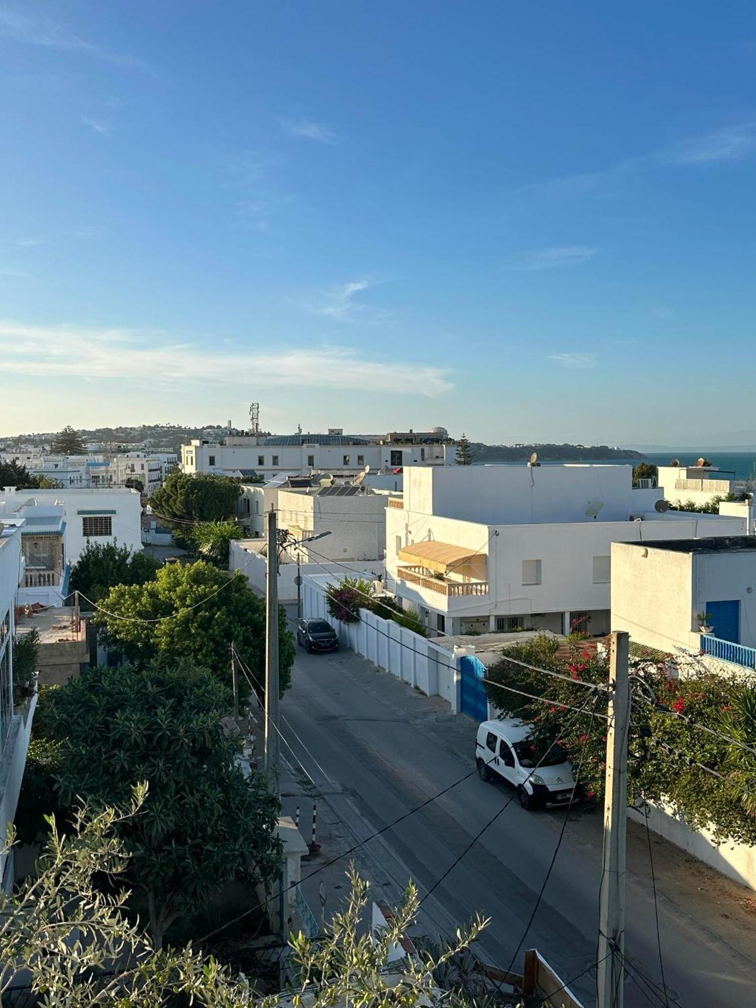 Luxeux Et Ideal A Marsa Plage Vue Sur Mer Apartamento La Marsa Exterior foto